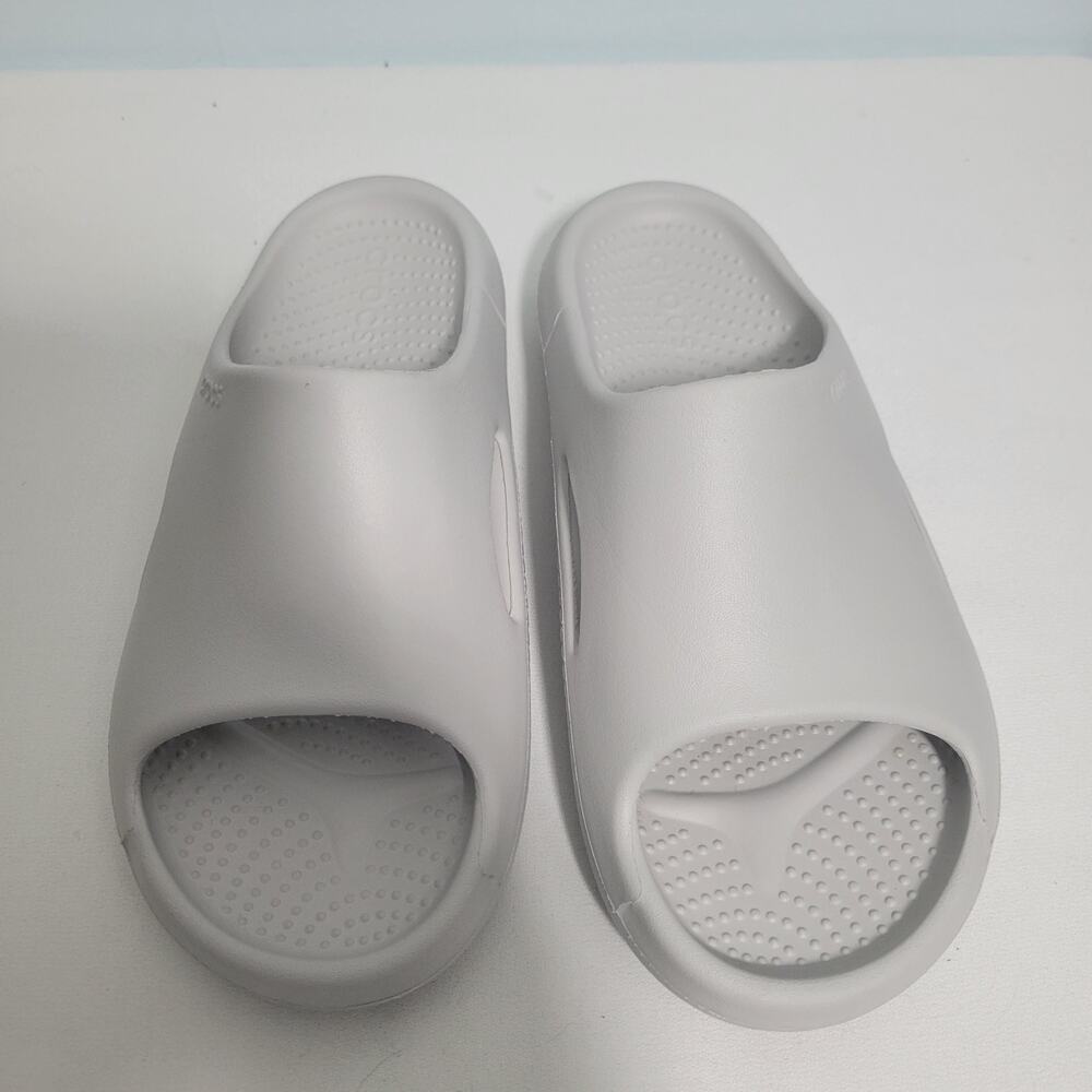 Crocs Mellow Recovery Gray Slides Comfort Shoes Size W=9/M=7 41726-2894 - Picture 7 of 7